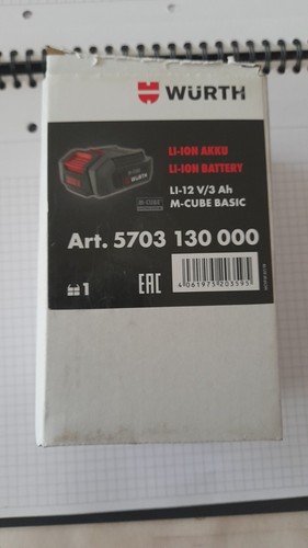 Batterie wurth mcube basic - wurth,