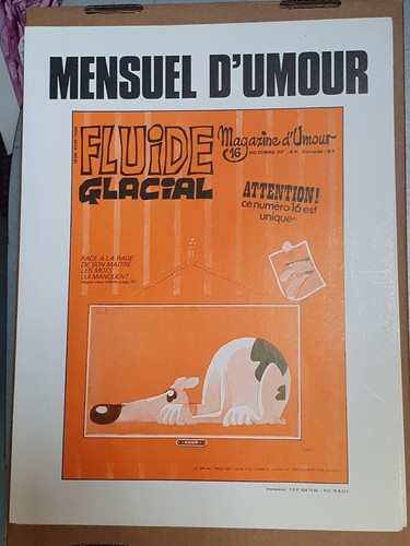 Fluide glacial affiche kiosque - fluide,