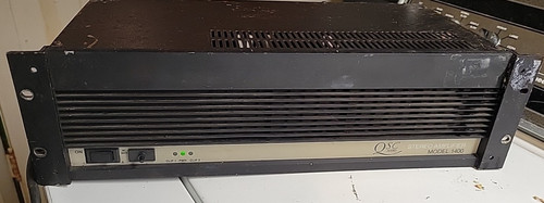 Qsc audio stereo amplifier - qsc,