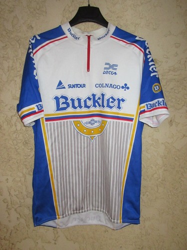 Maillot cycliste buckler 1991 - maillot,