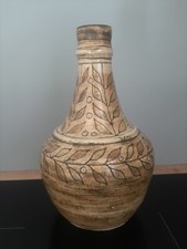 VASE CERAMIQUE 1950 BLEU