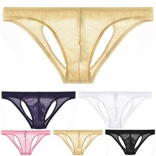 Hommes sexy glace soie - glace, slip
