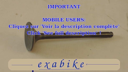 Soupape admission pour honda - admission,