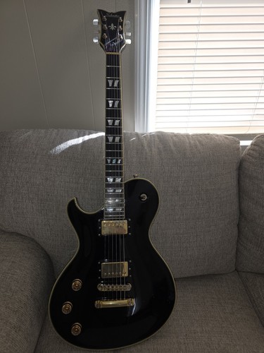 Schecter tempest coustom black - tempest,