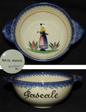 Bol HENRIOT-QUIMPER Prénom "