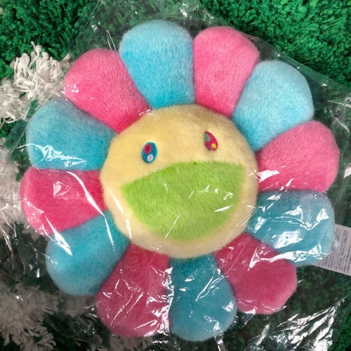 Coussin peluche fleurs - coussin, en