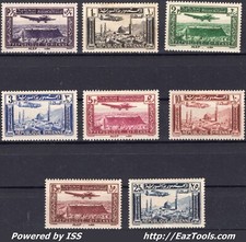 SYRIE SERIE VILLES POSTE