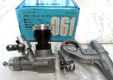 Moteur à soupape rotative avant G-MARK .061 modèle ancien moteur d'avion...