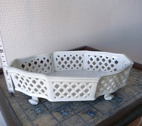 Corbeille porcelaine - corbeille, en