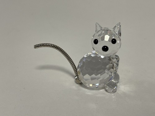 Figurine swarovski 010011 chat - figurine,
