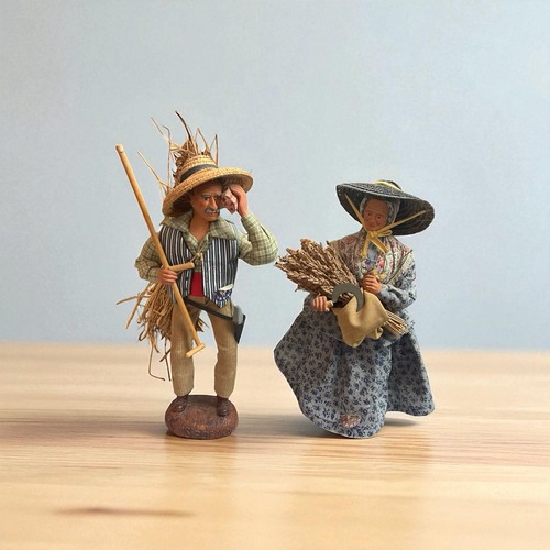 Lot santons peirano 30cm - santons,