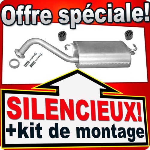 Silencieux arriere pour toyota - arriere,