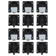  12 ensembles de poulie de porte de placard coulissante, roue de porte