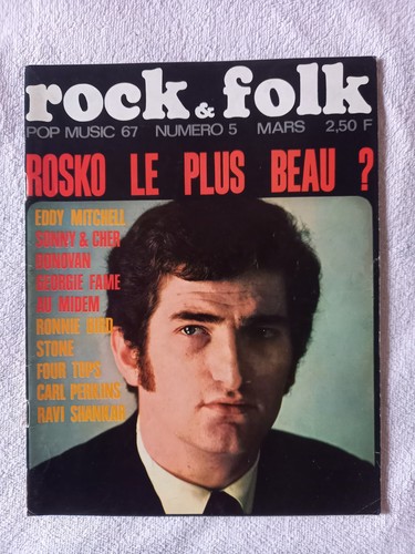Rock folk numéro 5 mars - rock,