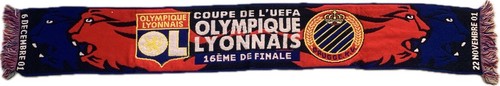 écharpe lyon brugge kv - ol,