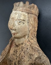 Statue médiévale en Bois