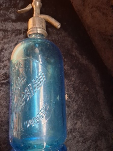 Ancienne bouteille eau seltz - eau,