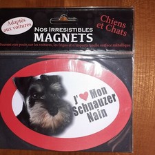 MAGNET CHIEN J'AIME MON
