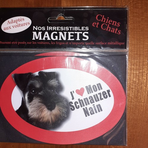 Magnet chien aime mon - chien,