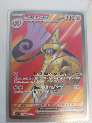 Carte pokemon exagide - carte,