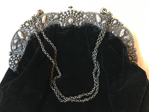 Bourse sac monture argent - bourse,