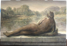 Huile sur panneau, Jeune