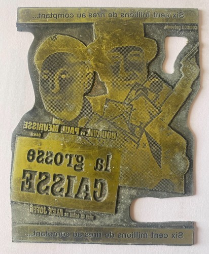 Plaque imprimerie grosse - la,
