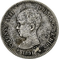 Espagne, Alfonso XIII, Peseta