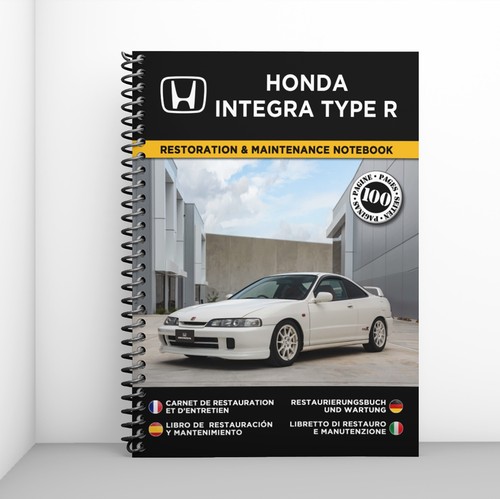 Honda integra type cahier - honda,