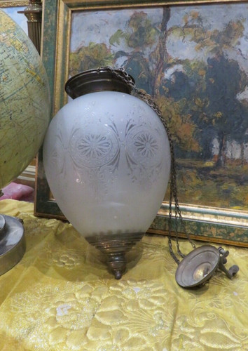 Ancienne belle grande lanterne - belle,