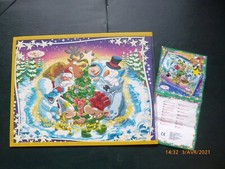 Puzzle Kinder  MAXI  PUZZLE *NOËL *de 2008 +BPZ