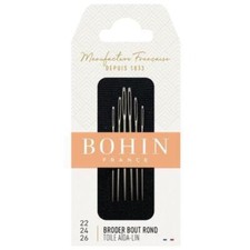 Aiguille à broder bout rond