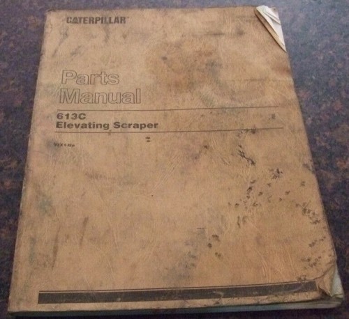Cat caterpillar 613c manuel - 613c,