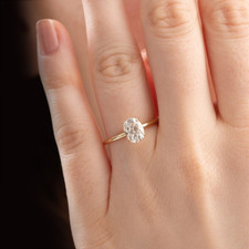 Bague de fiançailles diamant