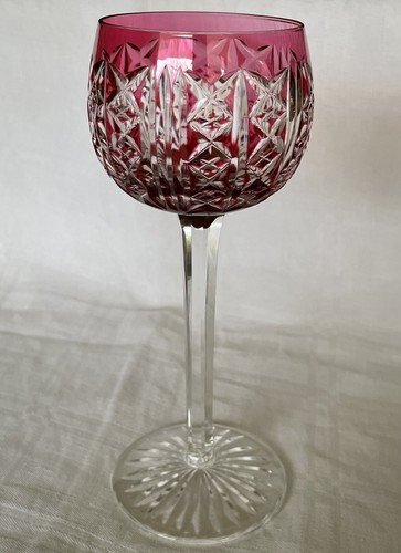 Verre pied cristal - a, de