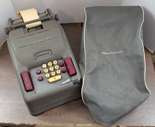 Vintage remington rand - remington, adding