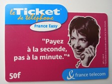 Ticket de téléphone France