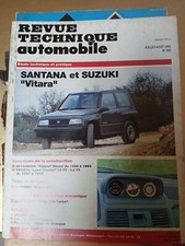 Revue Technique Automobile n°553 07/1993 Santana et Suzuki Vitara 