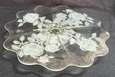 Ancien Plat à Gâteau sur