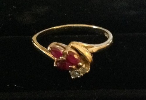 Antique 14k solid - solid, yellow