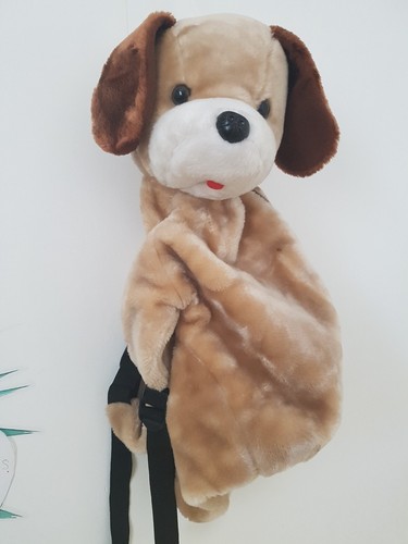 Peluche sac dos - sac, chien