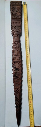 Grand couteau rituel tiki - grand,