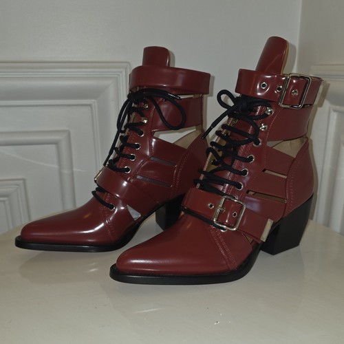 Chloé bottines femme cuir - bottines,