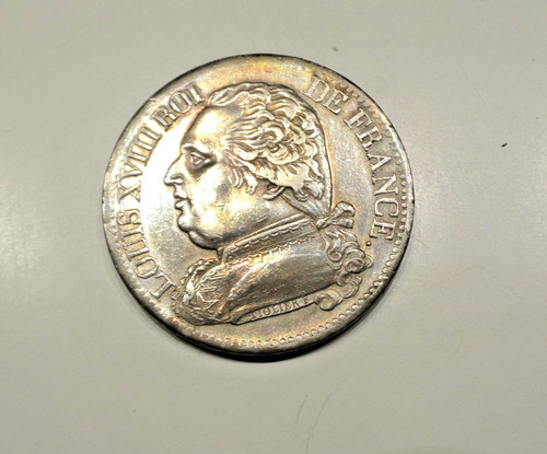 Francs louis xviii buste - francs,