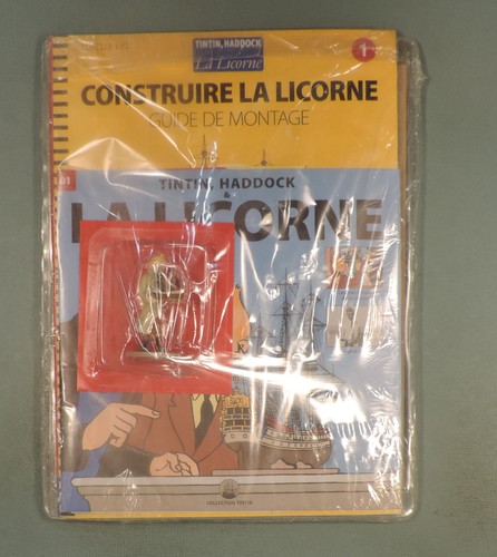 Tintin construire licorne - tintin, la