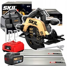 Skil 20V 3575 DB 184 mm Scie circulaire sans fil + guide (1 batterie 4,0 Ah)