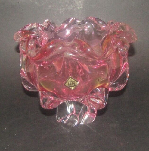 Vase verre artistique - en,