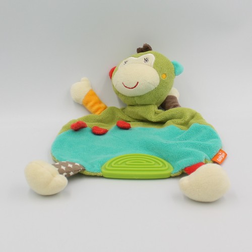 Doudou plat singe - , marron