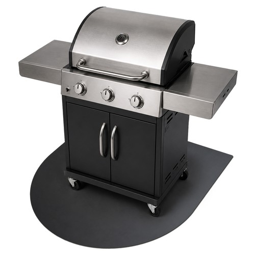 Tôle sol pour barbecue et - pour,