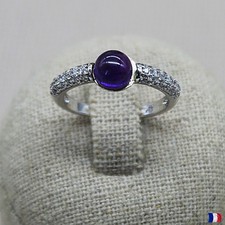 Bague Améthyste Argent 925